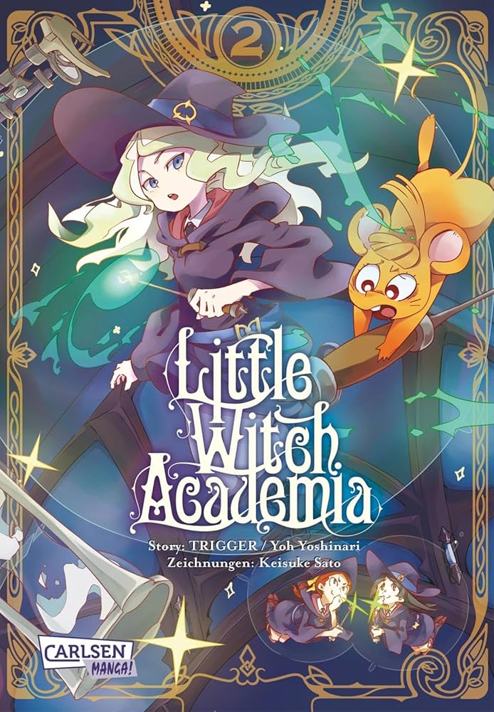 Little witch academia 本2冊 Little Witch Academia, Vol. 2 (manga) (Volume 2): Yoshinari